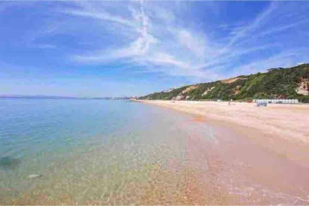 Bournemouth Nr Town Beach Train Coach Shops Lovely Entire Apartment Allows Quiet Good Dogs Exterior foto